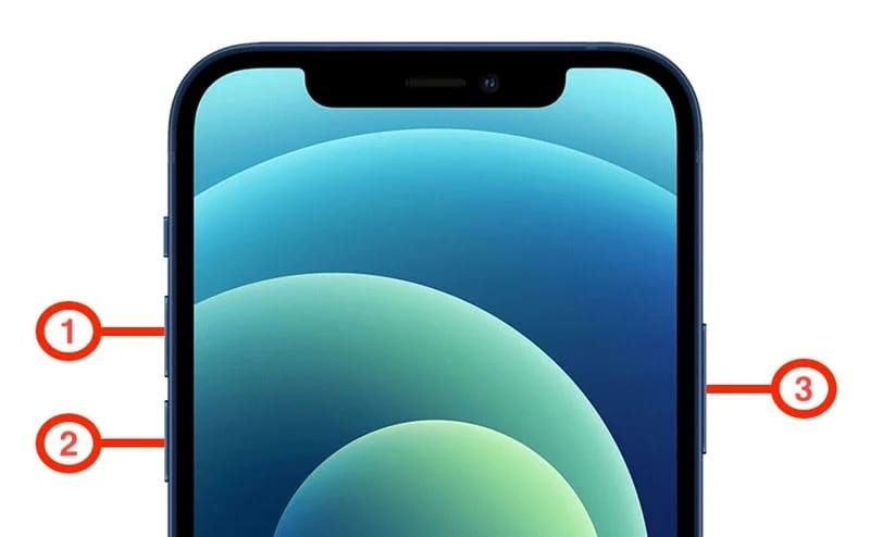 طريقة إعادة ضبط أو إعادة تشغيل آيفون 13