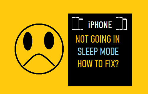 l'iPhone ne se met pas en veille: Comment réparer ? 1 iPhone Not Going in Sleep Mode
