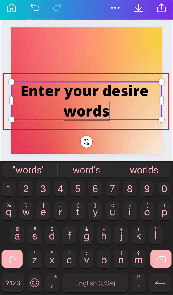 1 13 كيفية عمل خلفية متدرجة الألوان في Canva