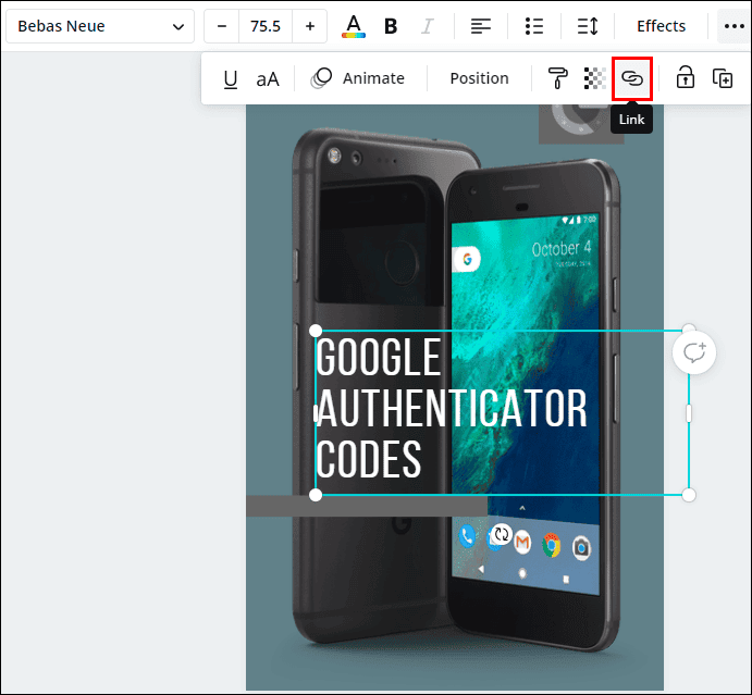 3 14 كيفية إضافة رابط في Canva