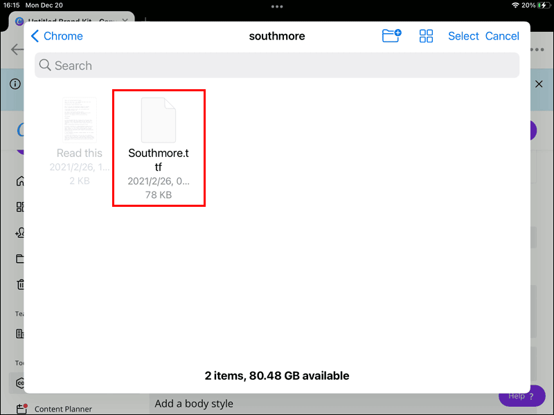 كيفية تحميل خط إلى Canva 23 3 51 كيفية تحميل خط إلى Canva