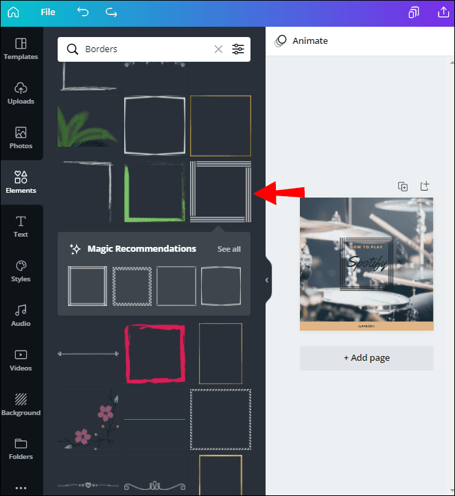 كيفية إضافة مربع نص في Canva 29 4 17 كيفية إضافة مربع نص في Canva