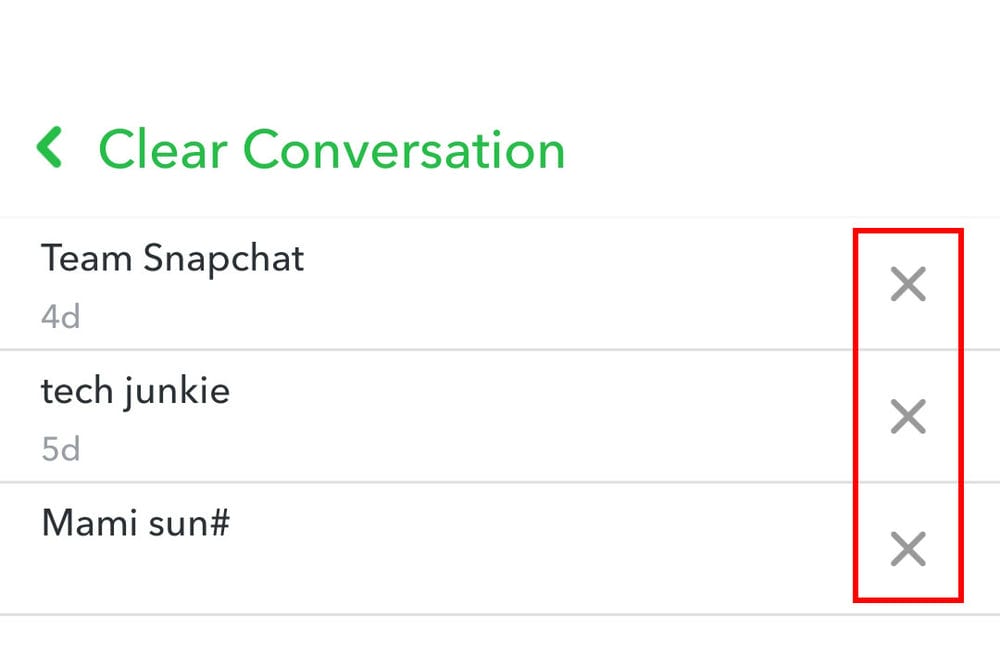 4 6 2 كيفية مسح الأحداث الأخيرة في سناب شات