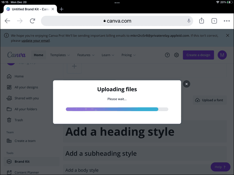كيفية تحميل خط إلى Canva 25 5 27 كيفية تحميل خط إلى Canva
