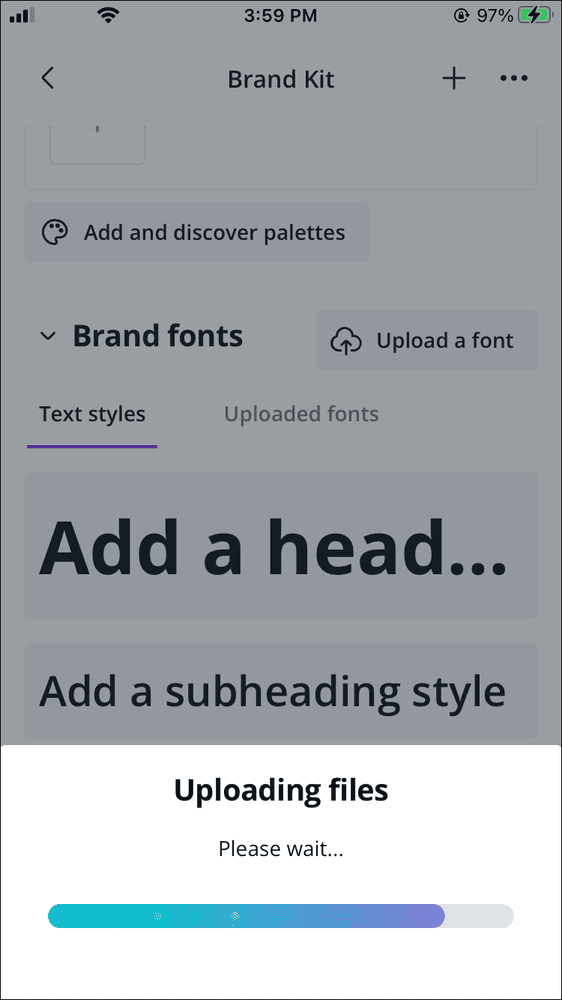 كيفية تحميل خط إلى Canva 19 6 28 كيفية تحميل خط إلى Canva