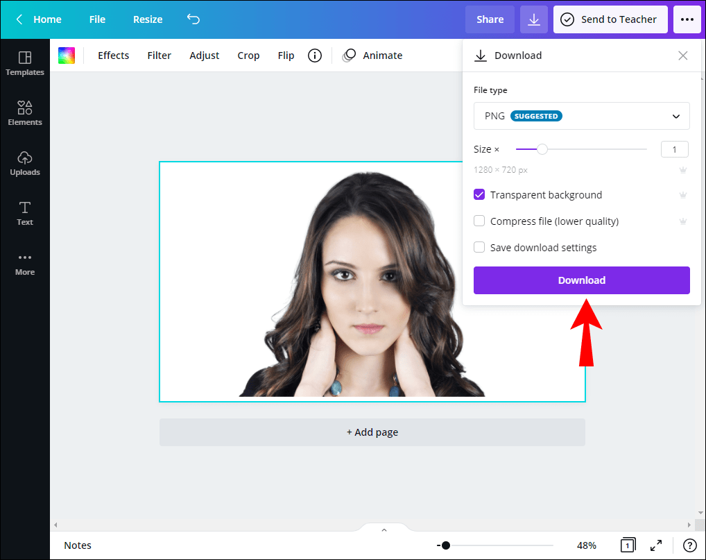 كيفية جعل الخلفية شفافة في Canva 9 6 29.png6398e5a94d1cc كيفية جعل الخلفية شفافة في Canva