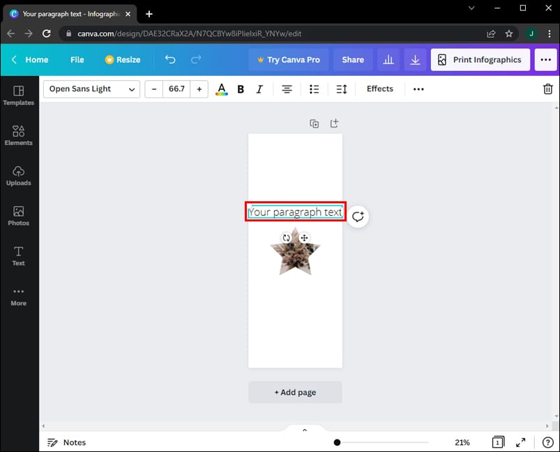 How to Add Page Numbers in Canva on a PC 1 كيفية إضافة أرقام الصفحات في Canva