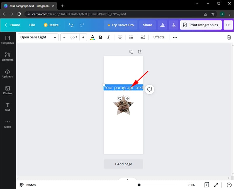 How to Add Page Numbers in Canva on a PC 2 كيفية إضافة أرقام الصفحات في Canva