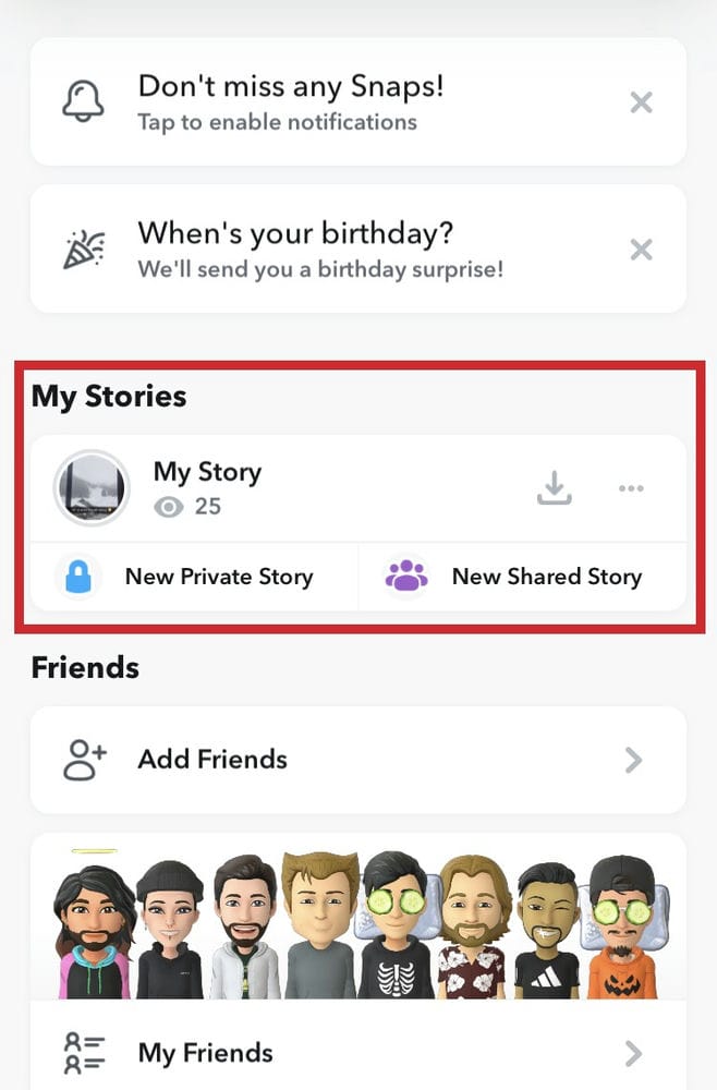 تفعيل إشعارات سناب شات عند مشاهدة شخص ما ستوري 14 IMG 1818 تفعيل إشعارات سناب شات عند مشاهدة شخص ما ستوري