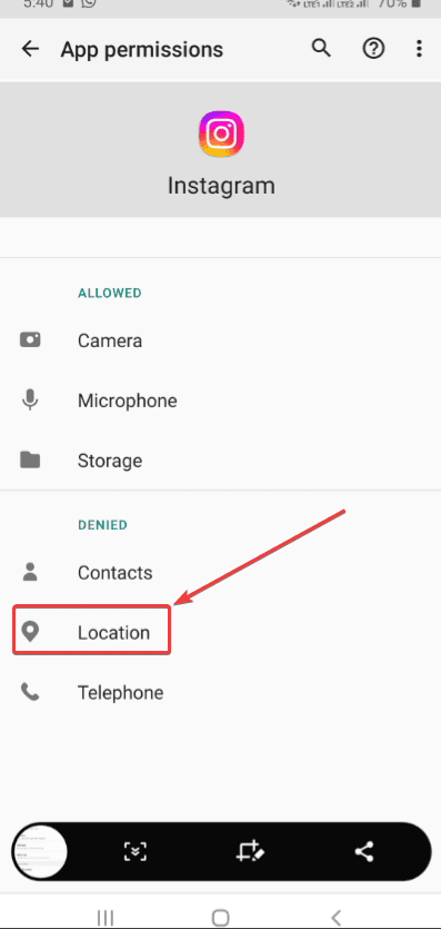 فلاتر انستقرام لا تعمل؟ إليك الحل 9 5. اختر