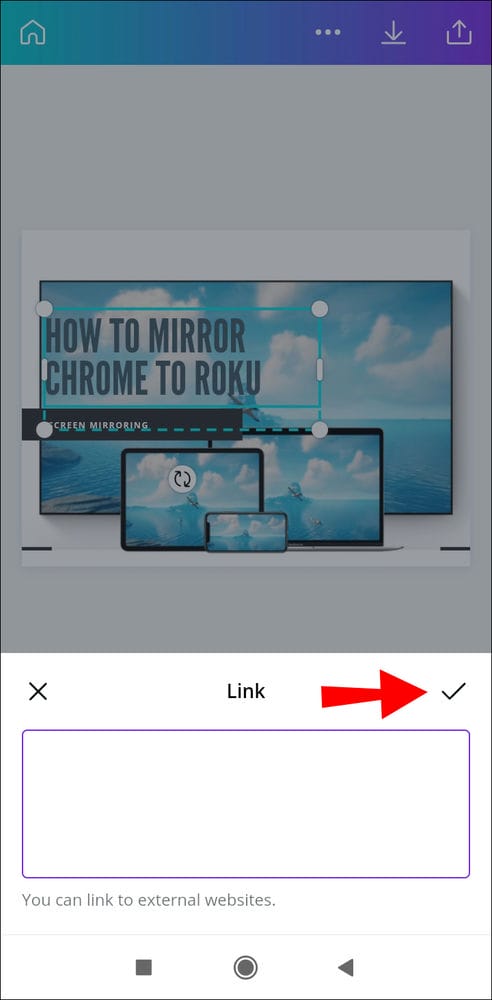 Screenshot 2021 05 13 15 29 30 141 com.canva .editor 1 كيفية إضافة رابط في Canva