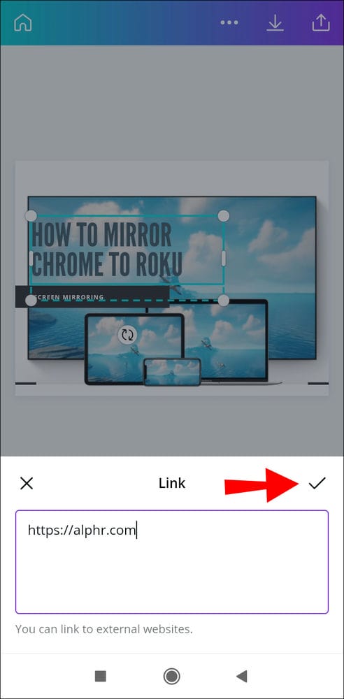 Screenshot 2021 05 13 15 29 30 141 com.canva .editor كيفية إضافة رابط في Canva