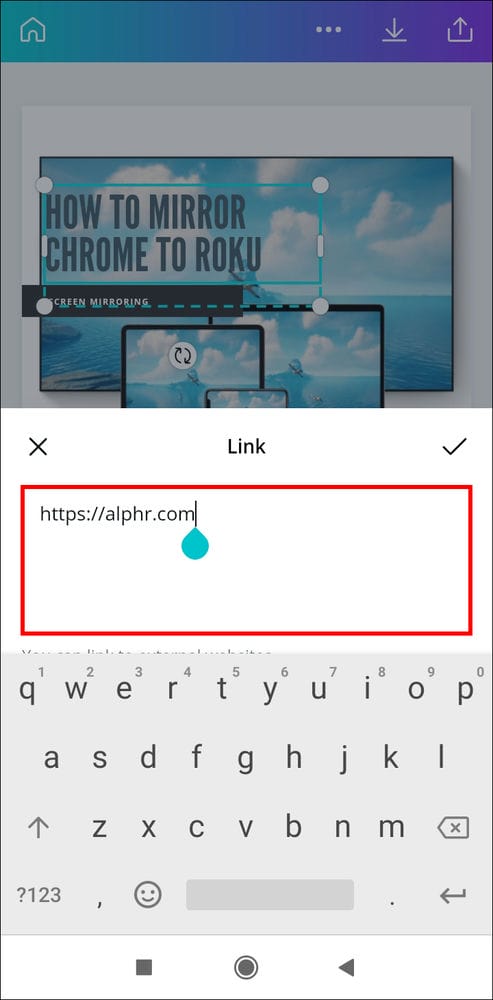Screenshot 2021 05 13 15 29 36 185 com.canva .editor كيفية إضافة رابط في Canva