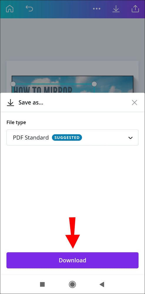Screenshot 2021 05 13 15 30 18 328 com.canva .editor كيفية إضافة رابط في Canva