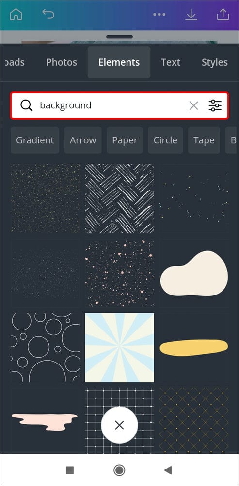 كيفية إضافة مربع نص في Canva 54 Screenshot 2021 05 23 16 29 14 833 com.canva .editor كيفية إضافة مربع نص في Canva