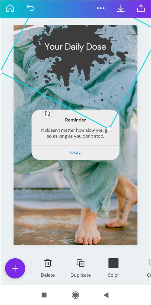 كيفية إضافة مربع نص في Canva 55 Screenshot 2021 05 23 16 31 31 929 com.canva .editor كيفية إضافة مربع نص في Canva