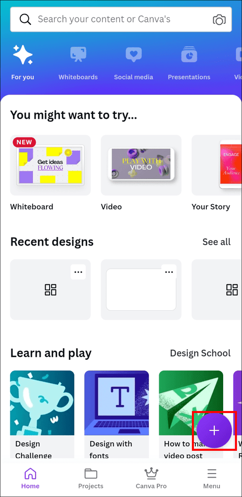 android plus كيفية إزالة الصوت من الفيديو في Canva