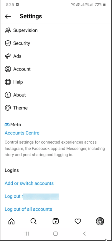 فلاتر انستقرام لا تعمل؟ إليك الحل 1 4. أعد تشغيل تطبيق انستقرام