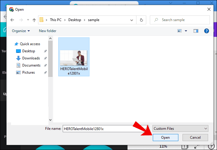 final6 كيفية عمل خلفية متدرجة الألوان في Canva