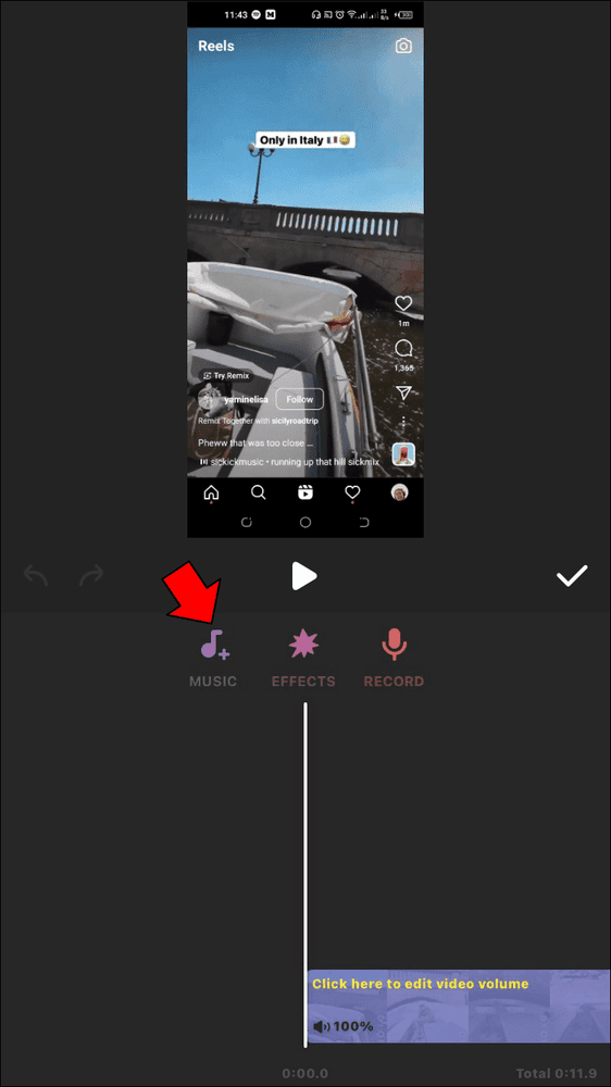 حل مشكلة عدم توفر الأغنية في انستقرام ريلز 31 inshot 3 حل مشكلة عدم توفر الأغنية في انستقرام ريلز