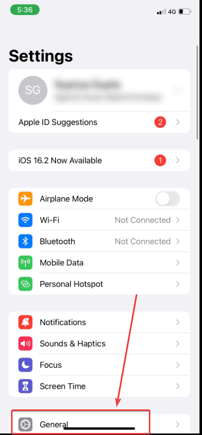 فلاتر انستقرام لا تعمل؟ إليك الحل 6 3. اضغط على