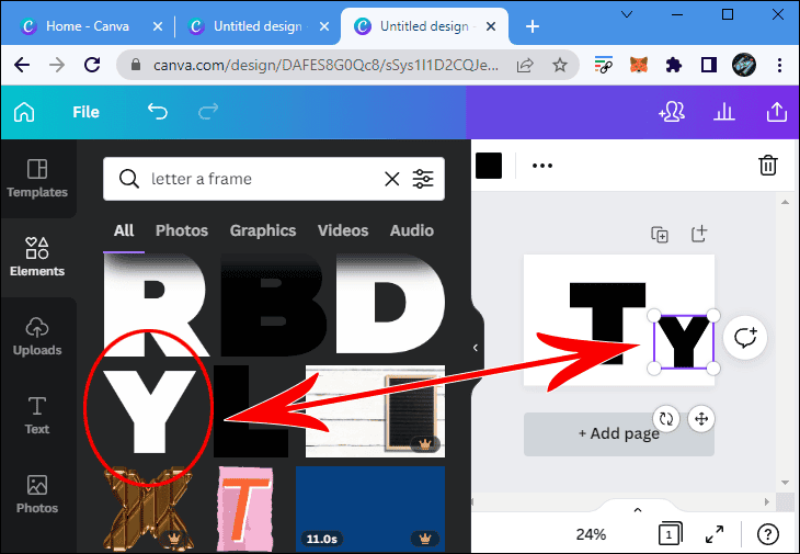 r5115515 كيفية عمل خلفية متدرجة الألوان في Canva