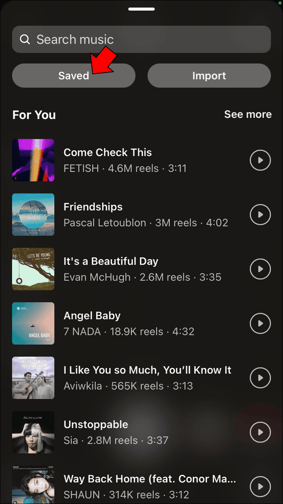 حل مشكلة عدم توفر الأغنية في انستقرام ريلز 19 saved 2 حل مشكلة عدم توفر الأغنية في انستقرام ريلز