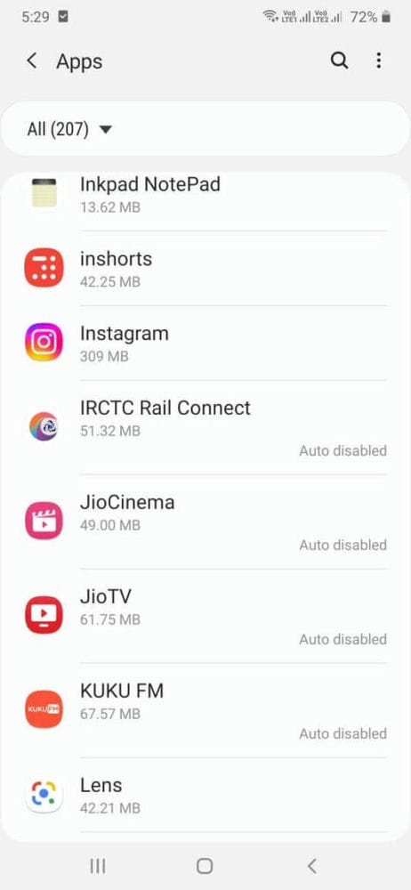 فلاتر انستقرام لا تعمل؟ إليك الحل 4 3. اضغط على