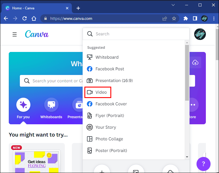 video1 كيفية إزالة الصوت من الفيديو في Canva