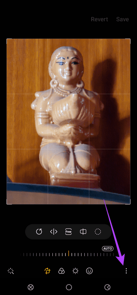 طريقة استخدام ممحاة العناصر من الصور على جوال سامسونج 9 قائمة ثلاثية النقاط