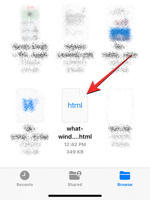 open an html file on iphone 4 a كيفية فتح ملف HTML على iPhone