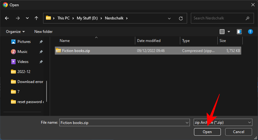 open zip files win 11 29 7 طرق لفتح ملفات ZIP على نظام التشغيل ويندوز 11
