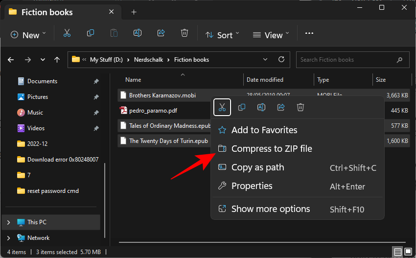 open zip files win 11 35 7 طرق لفتح ملفات ZIP على نظام التشغيل ويندوز 11
