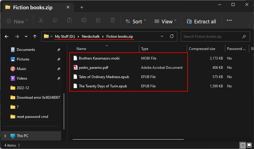 open zip files win 11 9 7 طرق لفتح ملفات ZIP على نظام التشغيل ويندوز 11
