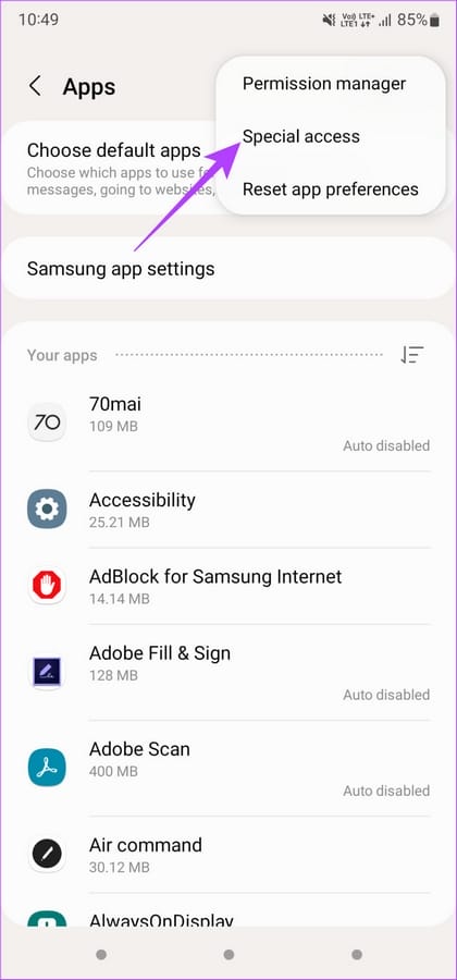 Façon de corriger l’erreur "erreur analyse package APK" 4 special access
