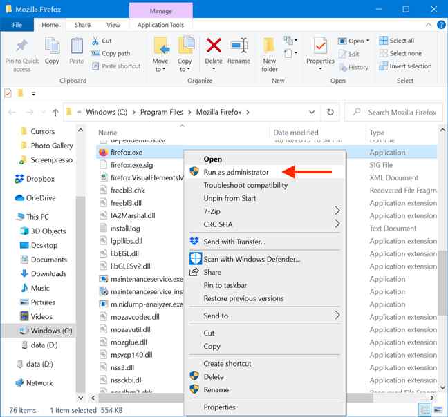 Exécuter en tant qu'administrateur ne fonctionne pas sous Windows 11 2 run-as-admin
