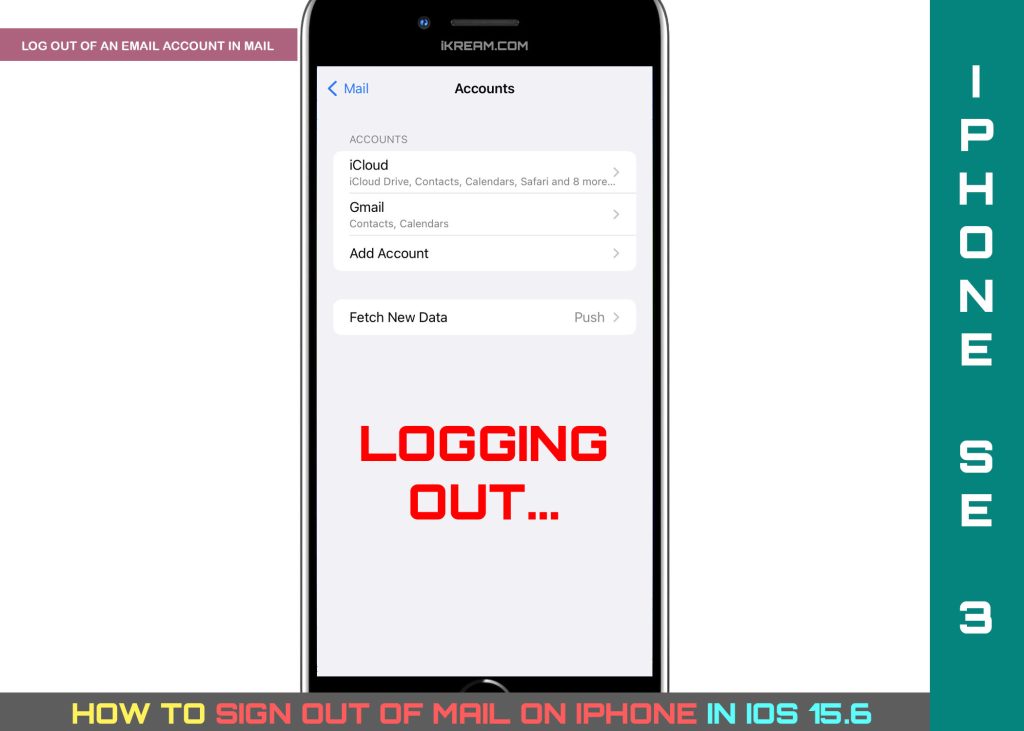 sign out of mail on iphone se3 featured 1024x731 1 iPhone'da Mail'den Çıkış Yapma