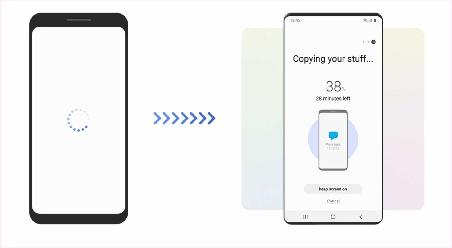 Samsung Smart Switch ne fonctionne pas: Réparer 5 smart switch in action Samsung Smart Switch ne fonctionne pas: Réparer