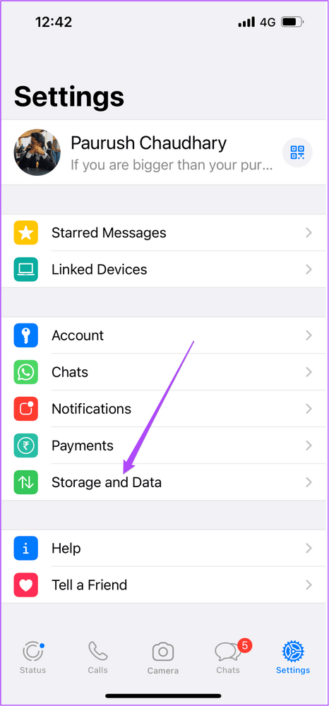 storage and data settings whatsapp İPhone WhatsApp Siyah ekran sorunu: çözüm