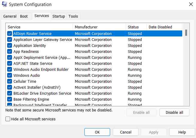 Exécuter en tant qu'administrateur ne fonctionne pas sous Windows 11 10 system-config