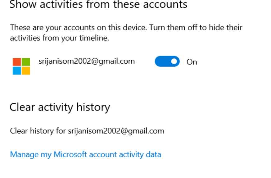 Comment afficher l'historique des activités sur un PC Windows 10 5 turn-on