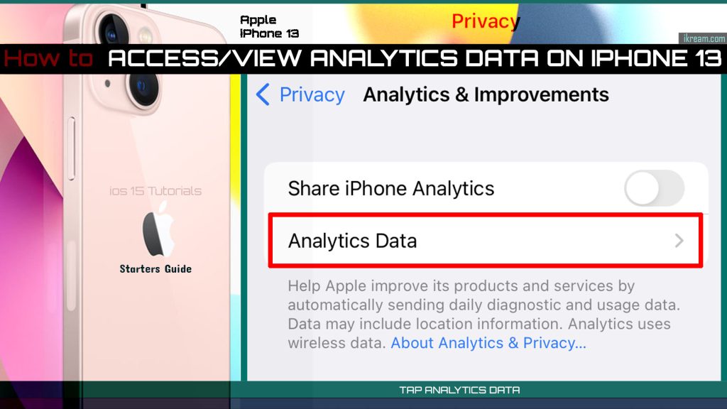 view analytics data iphone13 ios15 AD 1024x576 1 iPhone Analiz Verileri Nasıl Görüntülenir?