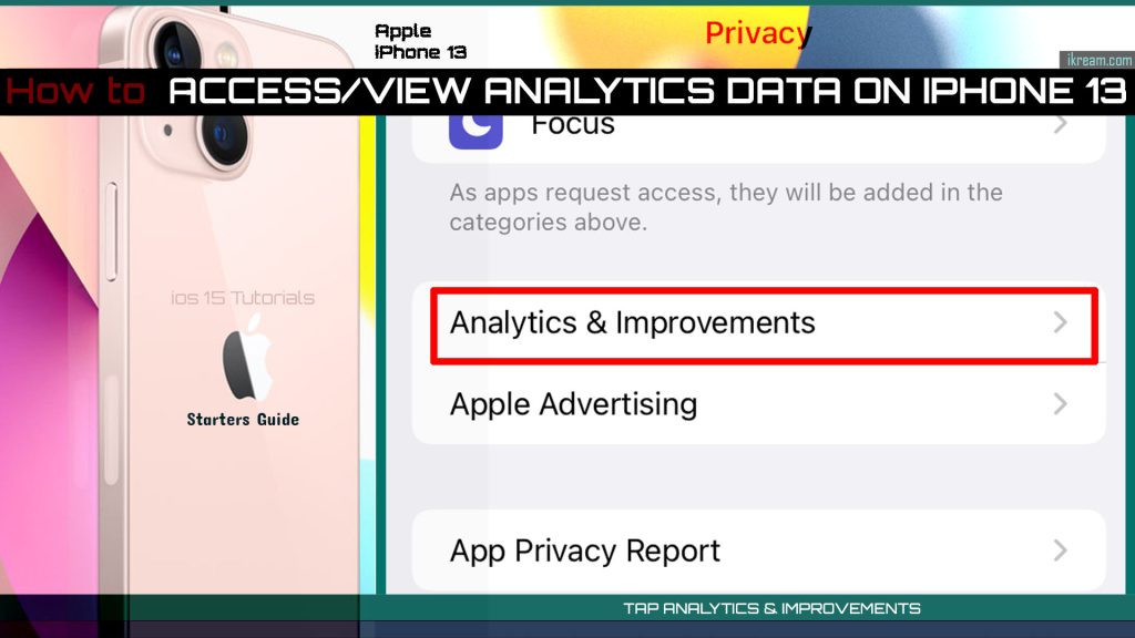 view analytics data iphone13 ios15 ANI 1024x576 1 iPhone Analiz Verileri Nasıl Görüntülenir?