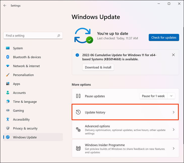 w5 1 Comment réparer la touche Shift S de Windows qui ne fonctionne pas