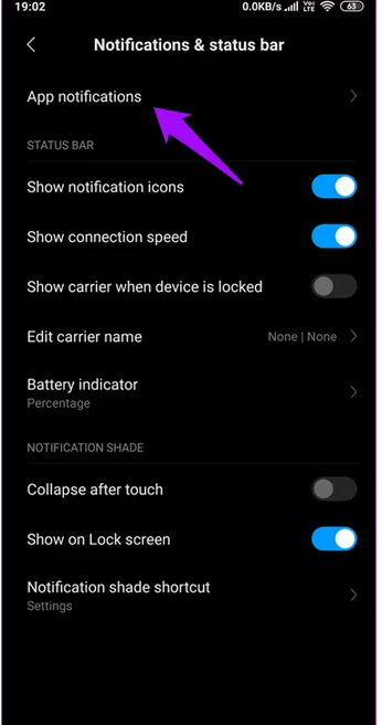 إيقاف وضع التصفح المتخفي 