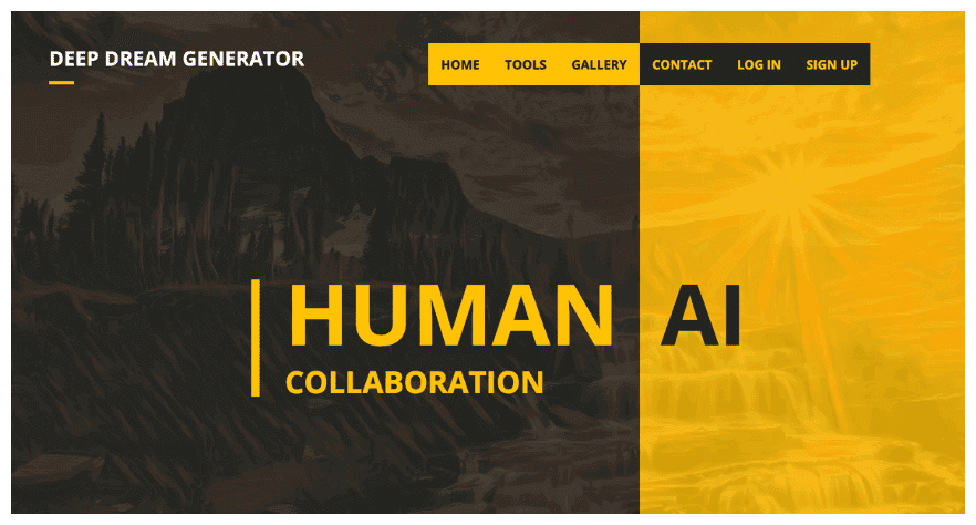 أدوات الذكاء الاصطناعي: تحويل الكلمات الى لوحات ورسومات 4 Deep Dream Generator أدوات الذكاء الاصطناعي: تحويل الكلمات الى لوحات ورسومات