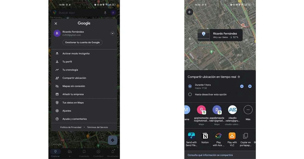 false location Google Maps