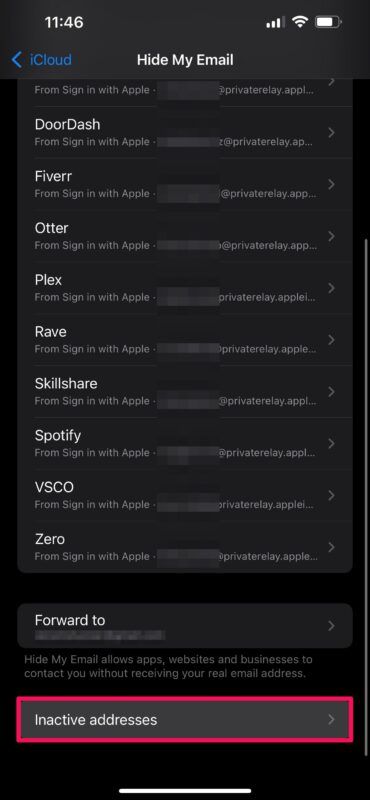 طريقة استخدام Hide My Email for Signups from آيفون
