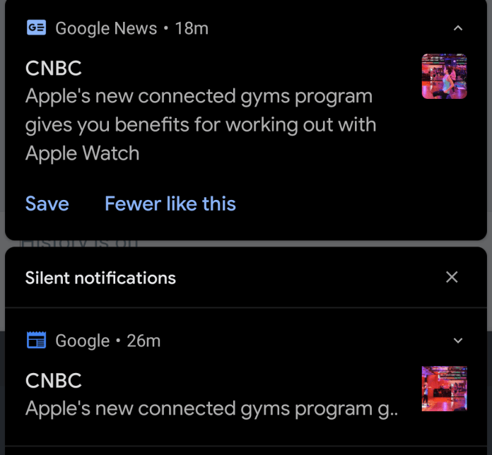 طريقة تفعيل أخبار جوجل وإدارة الإشعارات 7 طريقة إدارة إشعارات أخبار جوجل