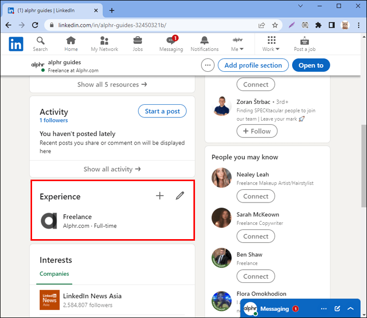 Promosyon eklemek istediğiniz işi bulun.